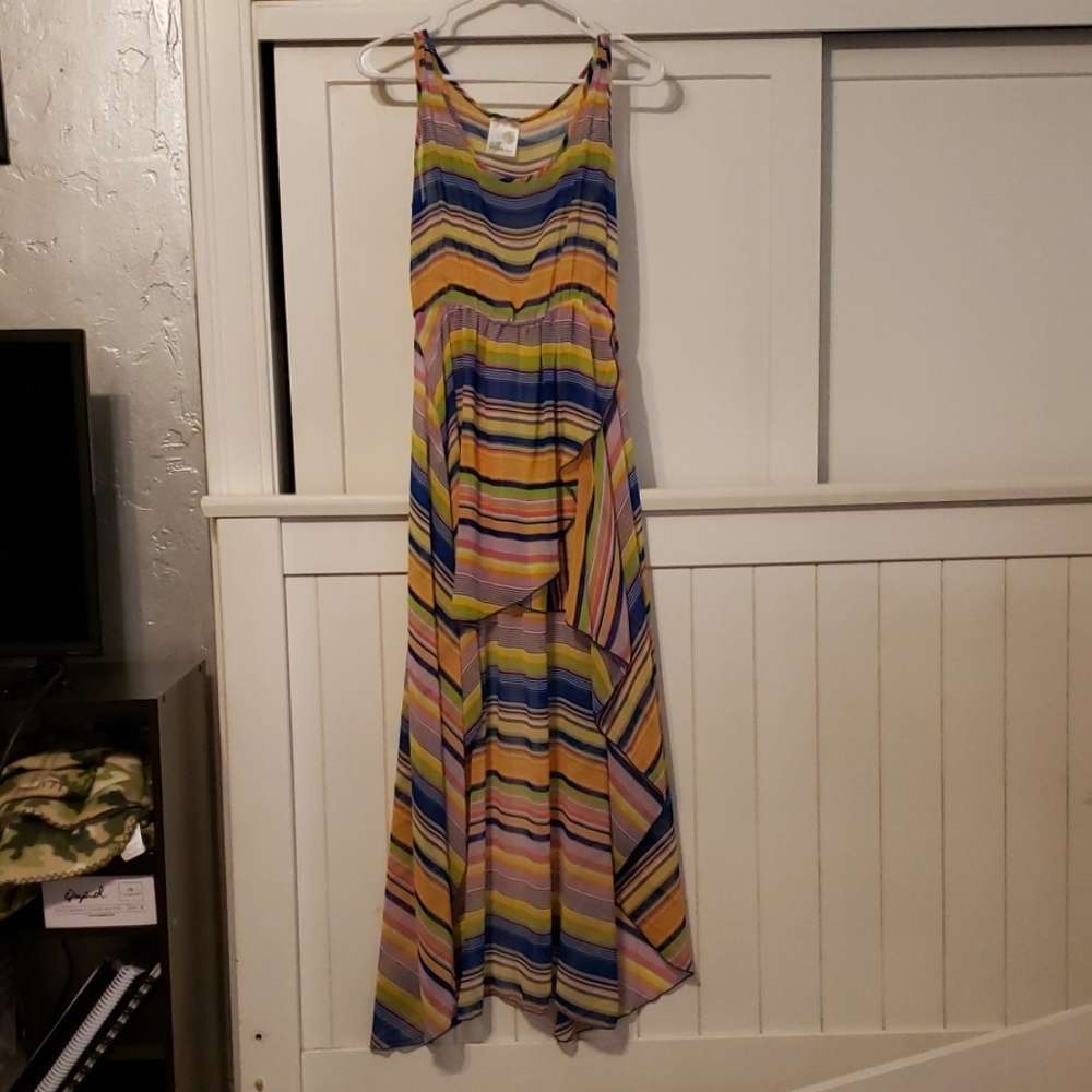 Sheer High-low dress. Size medium